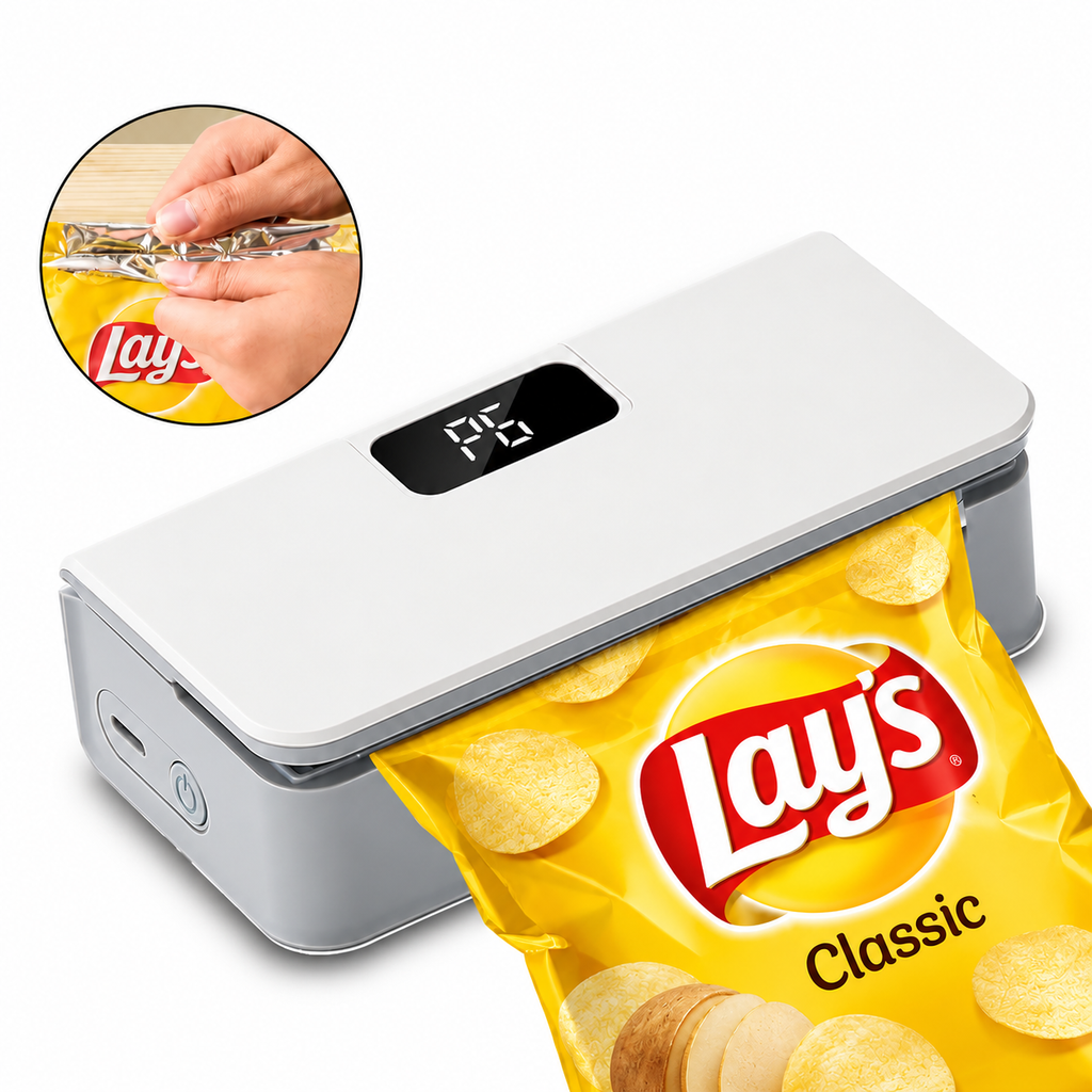 2-in-1 Rechargeable Bag Sealer & Cutter