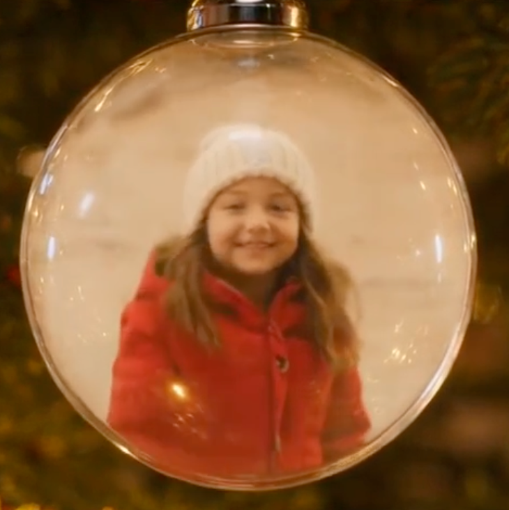 Boule de cristal numérique 2,7" avec affichage photo et vidéo